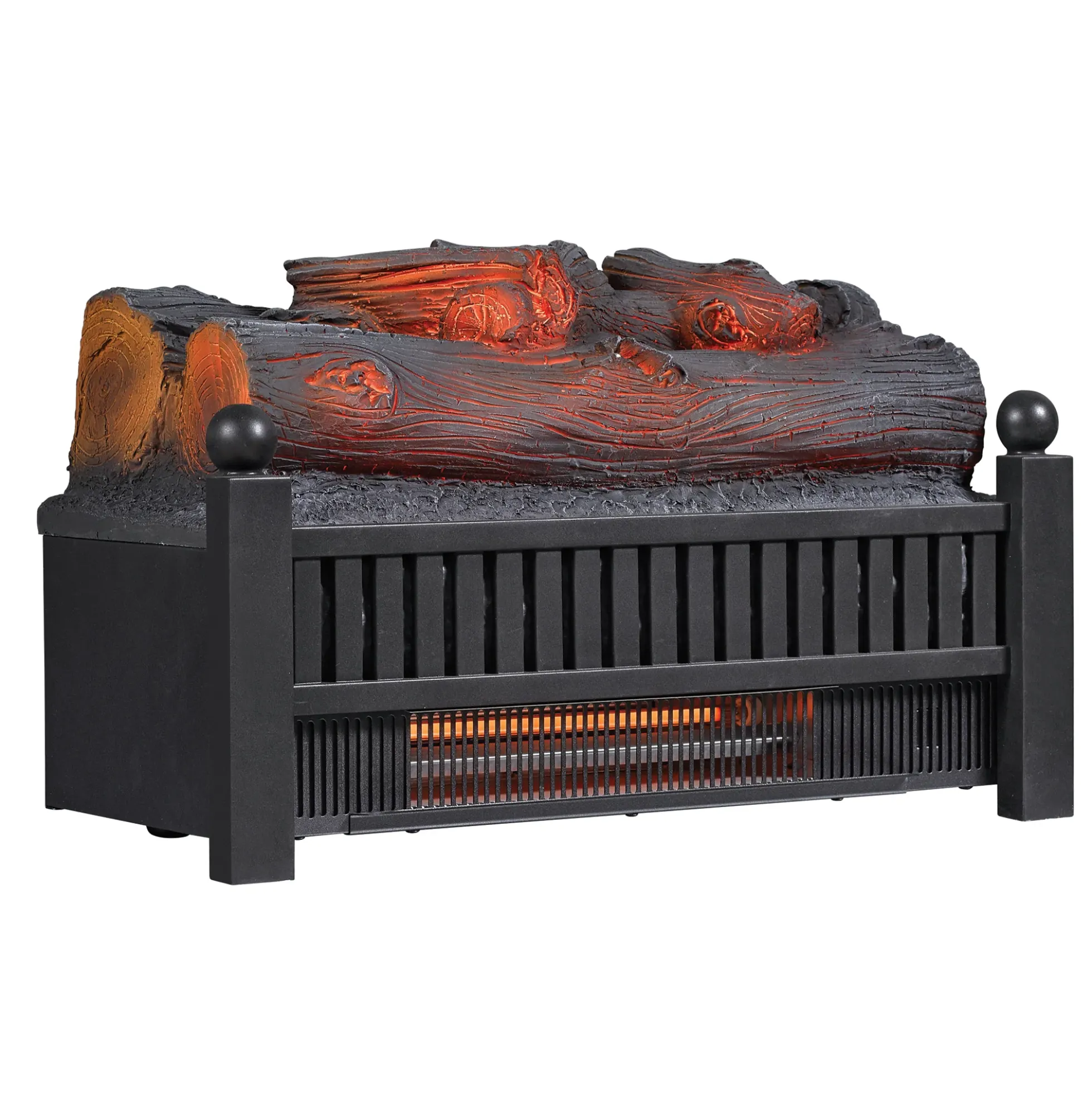 duraflame® Electric Infrared Log Set with Crackling Sound Effect & Remote Control