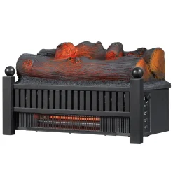 duraflame® Electric Infrared Log Set with Crackling Sound Effect & Remote Control