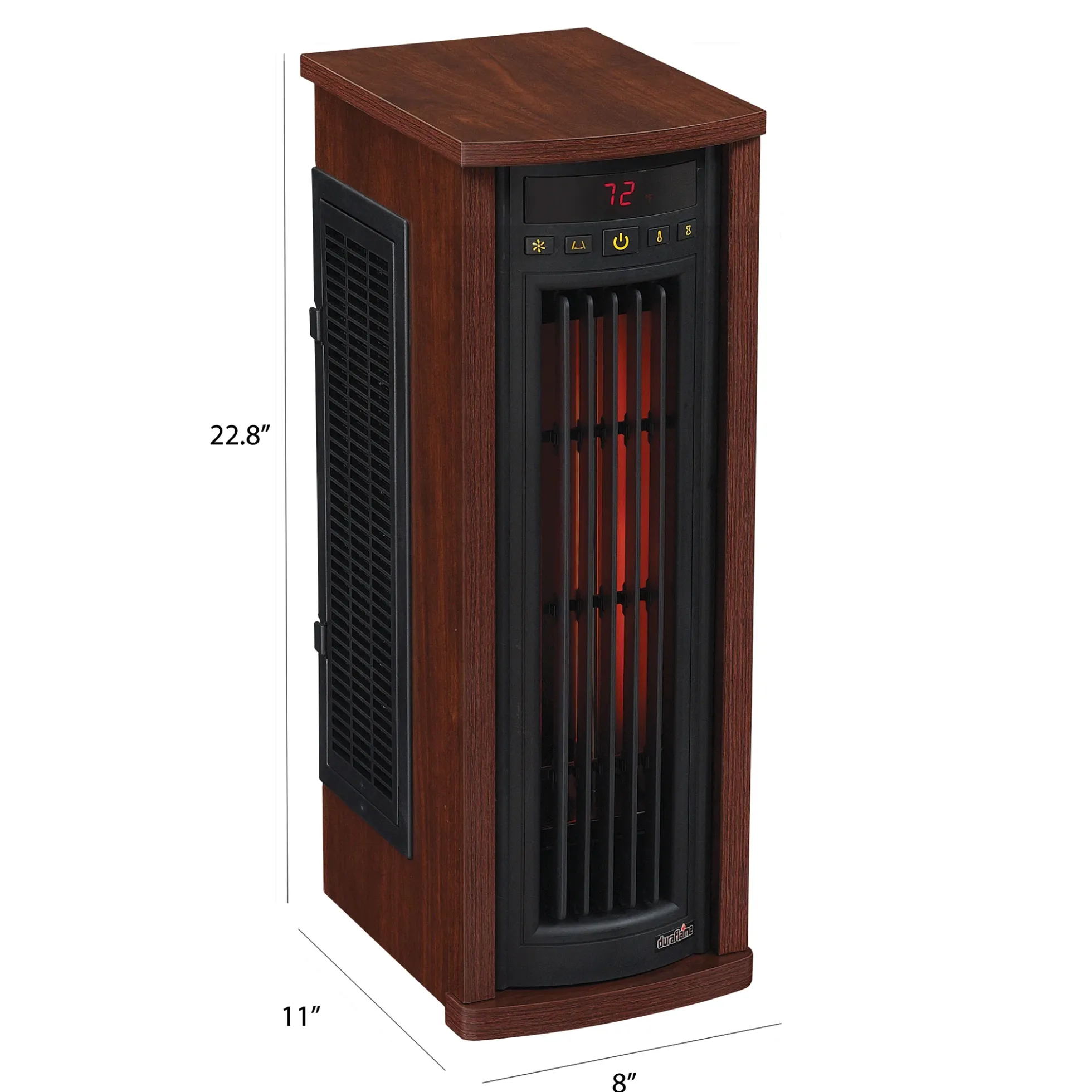 duraflame® Electric Infrared Oscillating Tower Space Heater