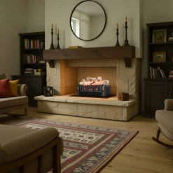 duraflame® Electric Log Set Heater with Remote Control