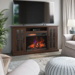 duraflame® Farmhouse Electric Fireplace TV Stand Media Console