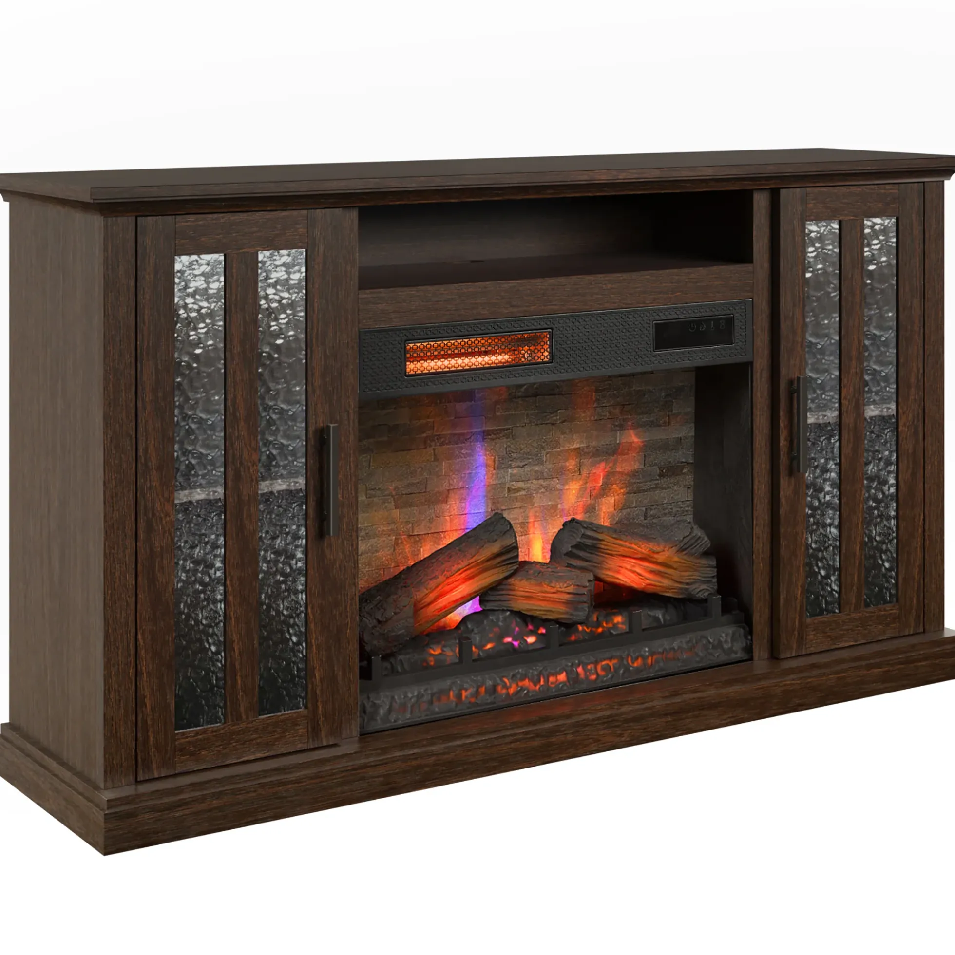 duraflame® Farmhouse Electric Fireplace TV Stand Media Console