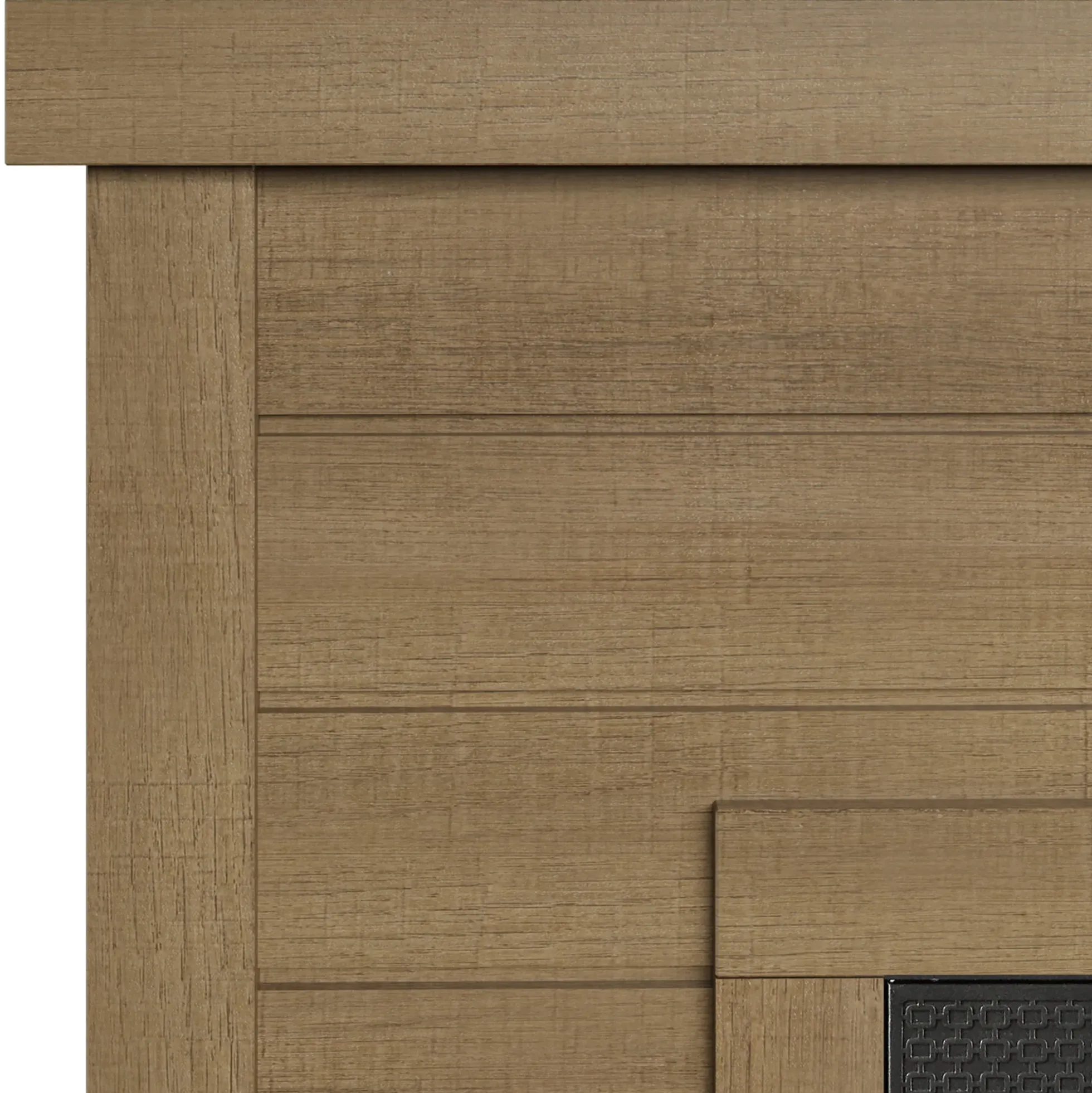duraflame® Farmhouse Shiplap Electric Fireplace Wall Mantel