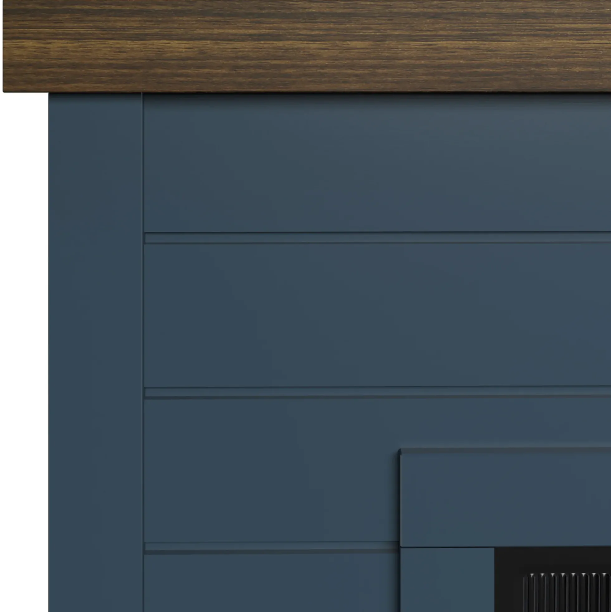 duraflame® Farmhouse Shiplap Electric Fireplace Wall Mantel