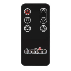 duraflame® Modern Farmhouse Electric Infrared Fireplace TV Stand Media Console with Remote