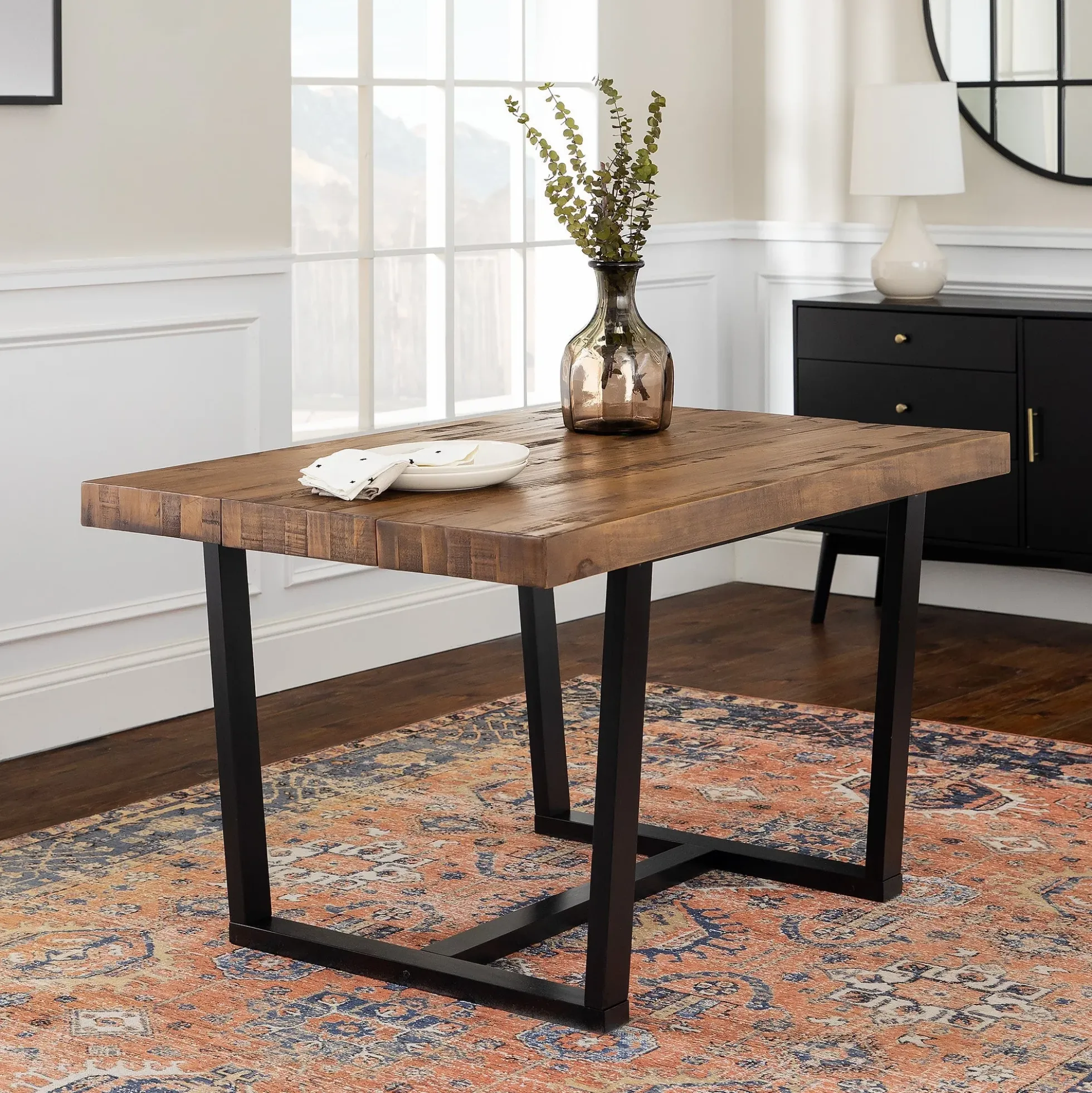 Durango Distressed Wood Dining Table