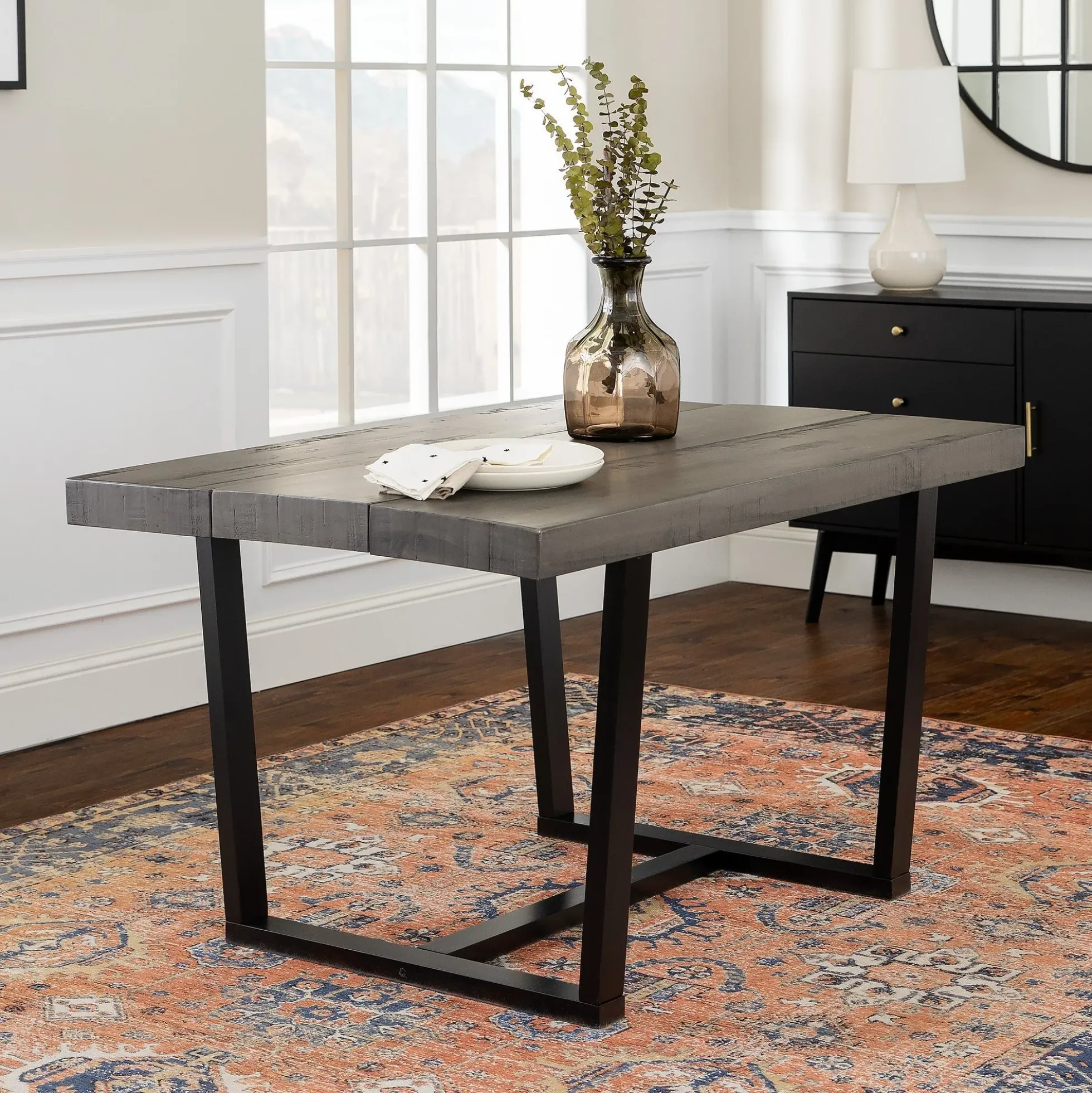 Durango Distressed Wood Dining Table