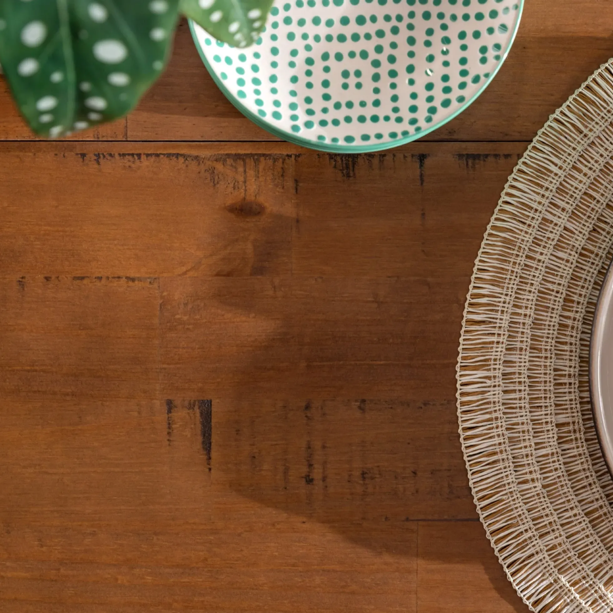 Durango Distressed Wood Dining Table