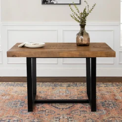 Durango Distressed Wood Dining Table