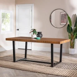 Durango Distressed Wood Dining Table
