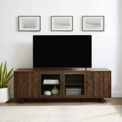 Ella Herringbone TV Stand