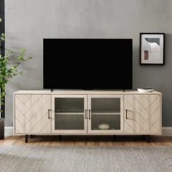 Ella Herringbone TV Stand