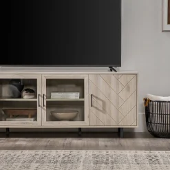 Ella Herringbone TV Stand