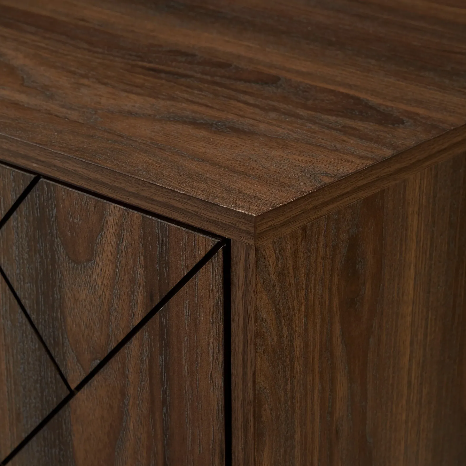 Ella Herringbone TV Stand