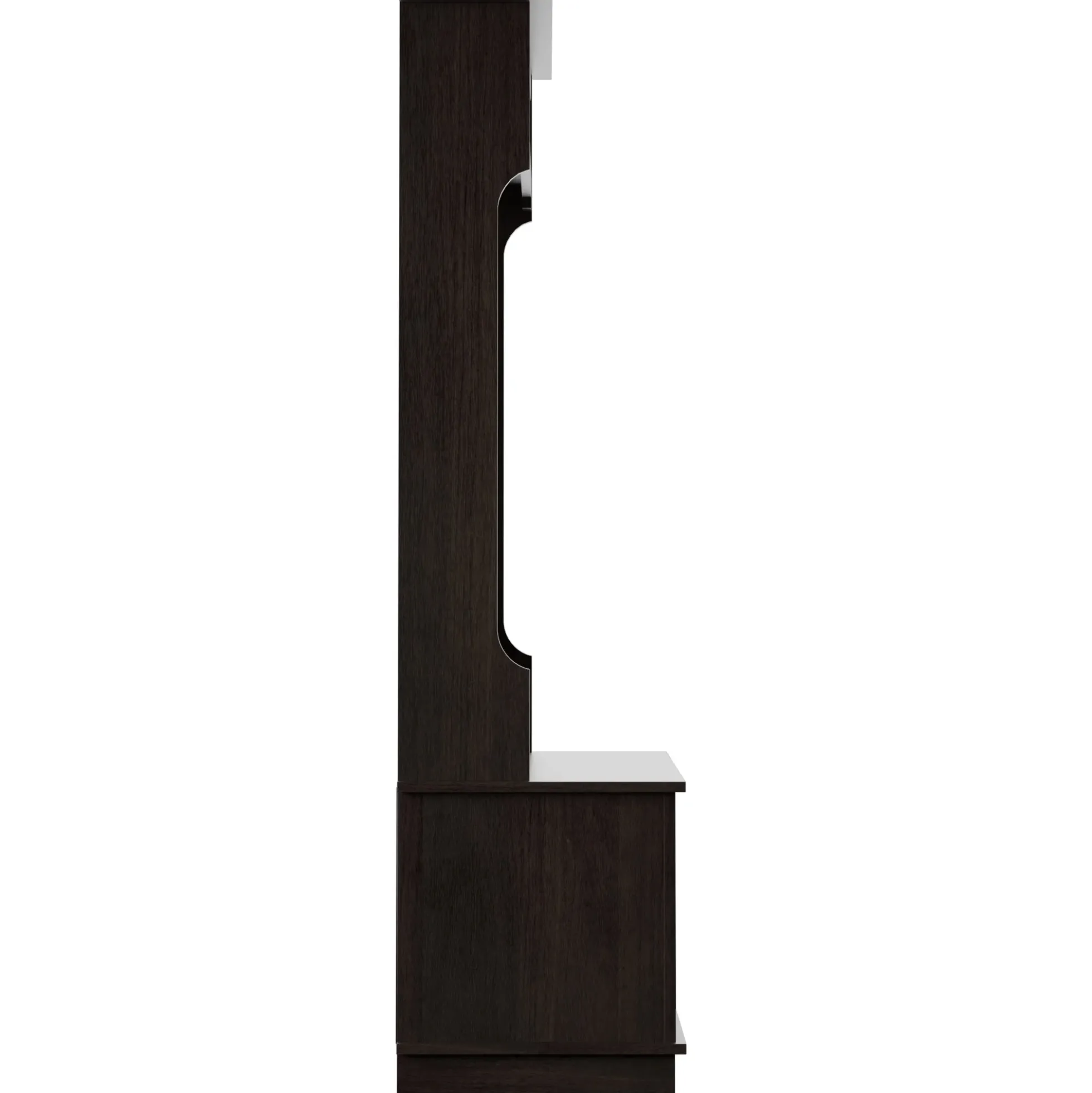 Entryway Hall Tree with Baskets and Open Storage