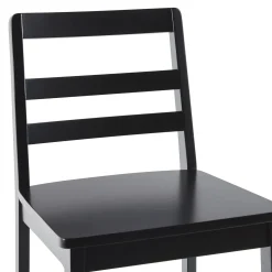 Erekson Solid Wood Ladder Back Bar Stool, Set of 2