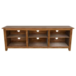 Essential 70" Rustic Wood TV Stand