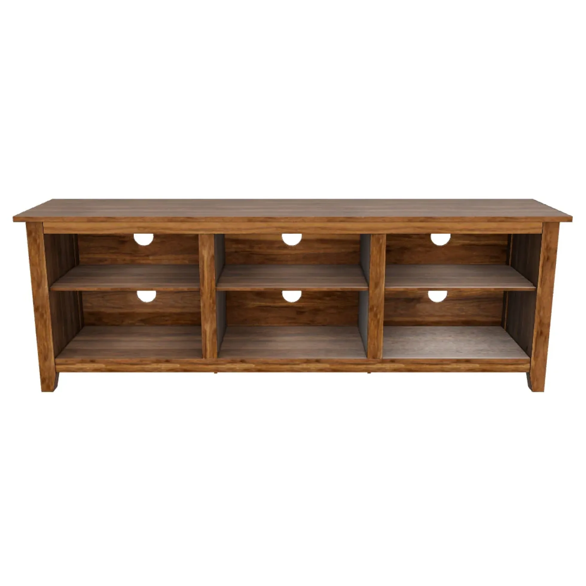Essential 70" Rustic Wood TV Stand