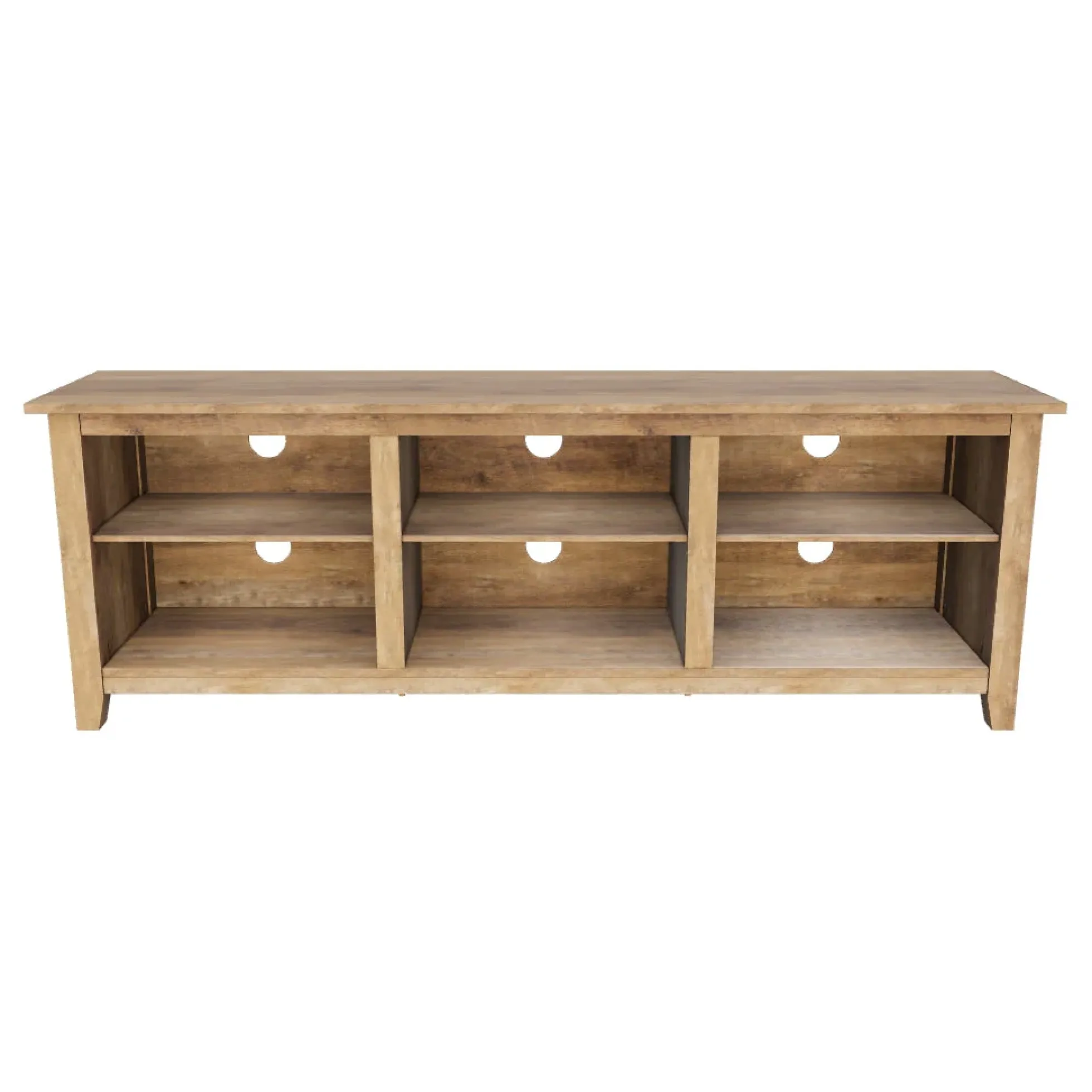 Essential 70" Rustic Wood TV Stand