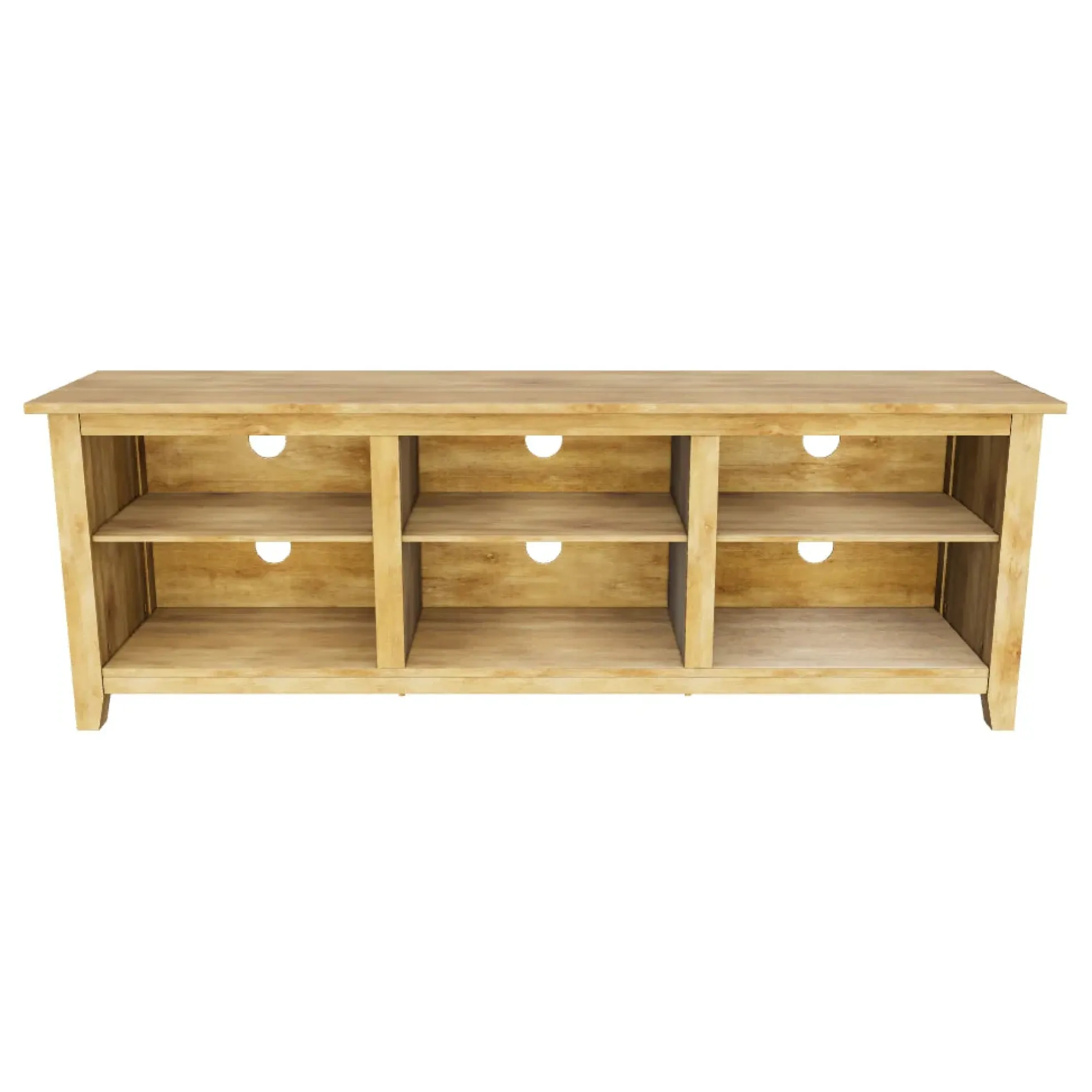 Essential 70" Rustic Wood TV Stand