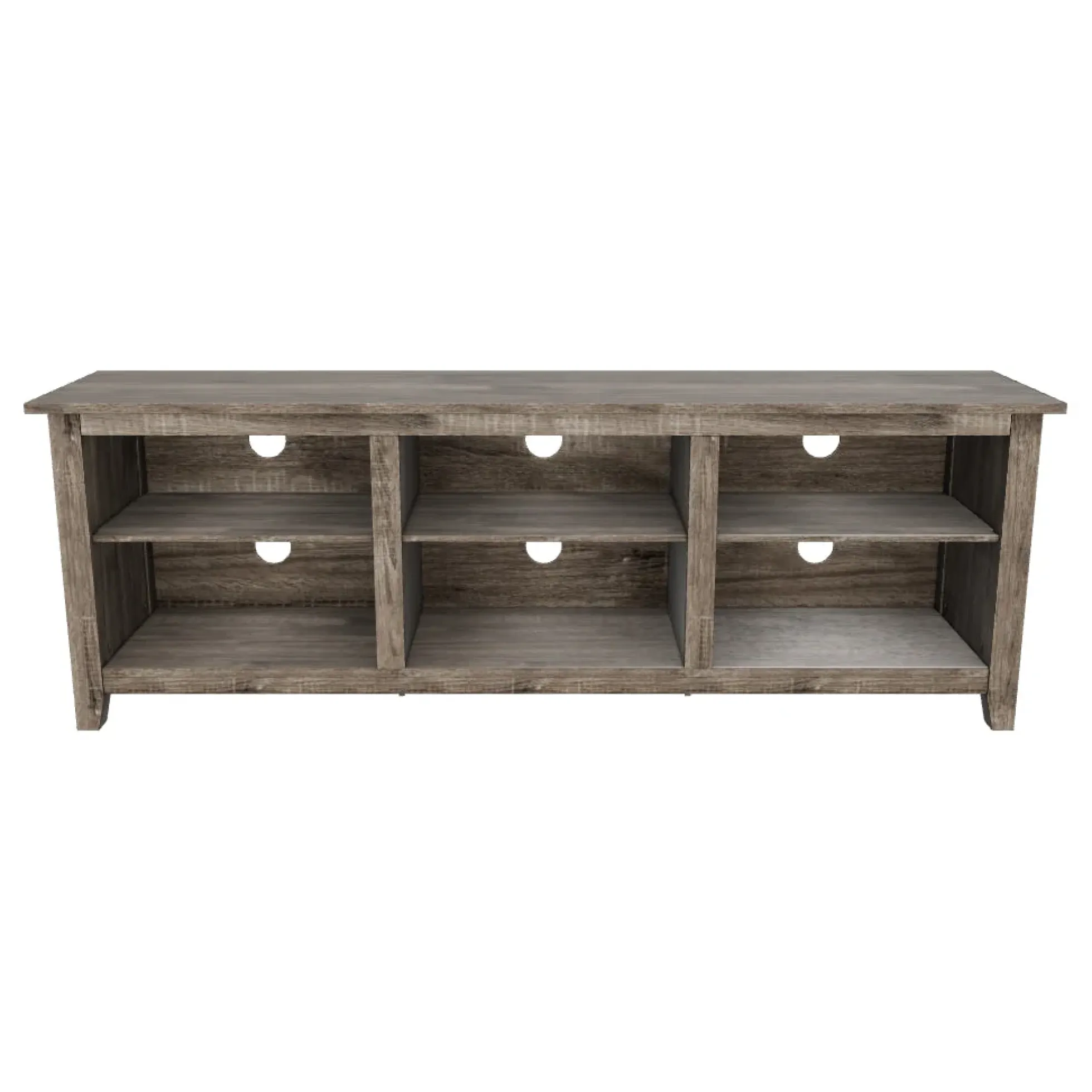 Essential 70" Rustic Wood TV Stand