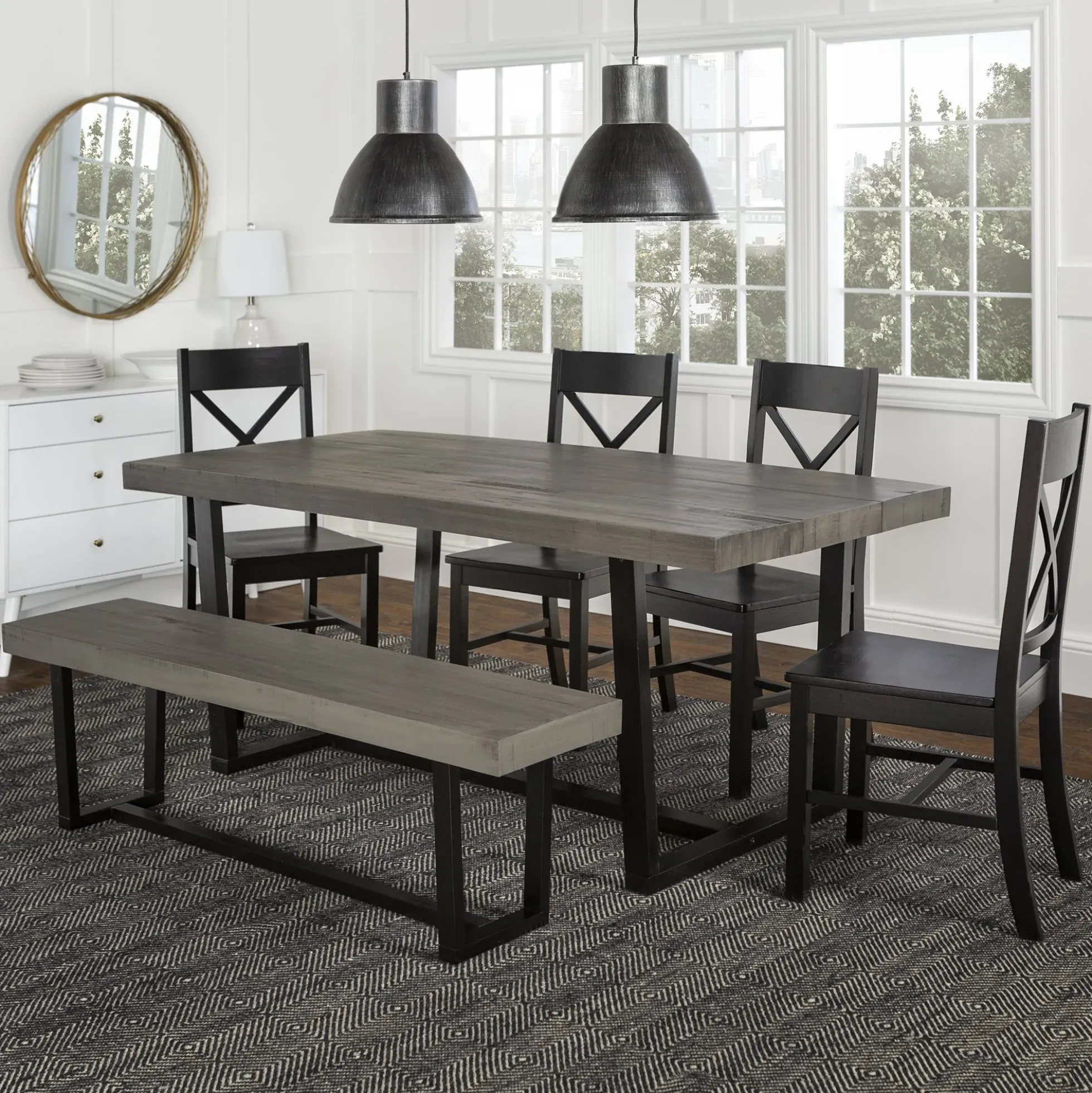 Farmhouse 6-Piece Dining Set