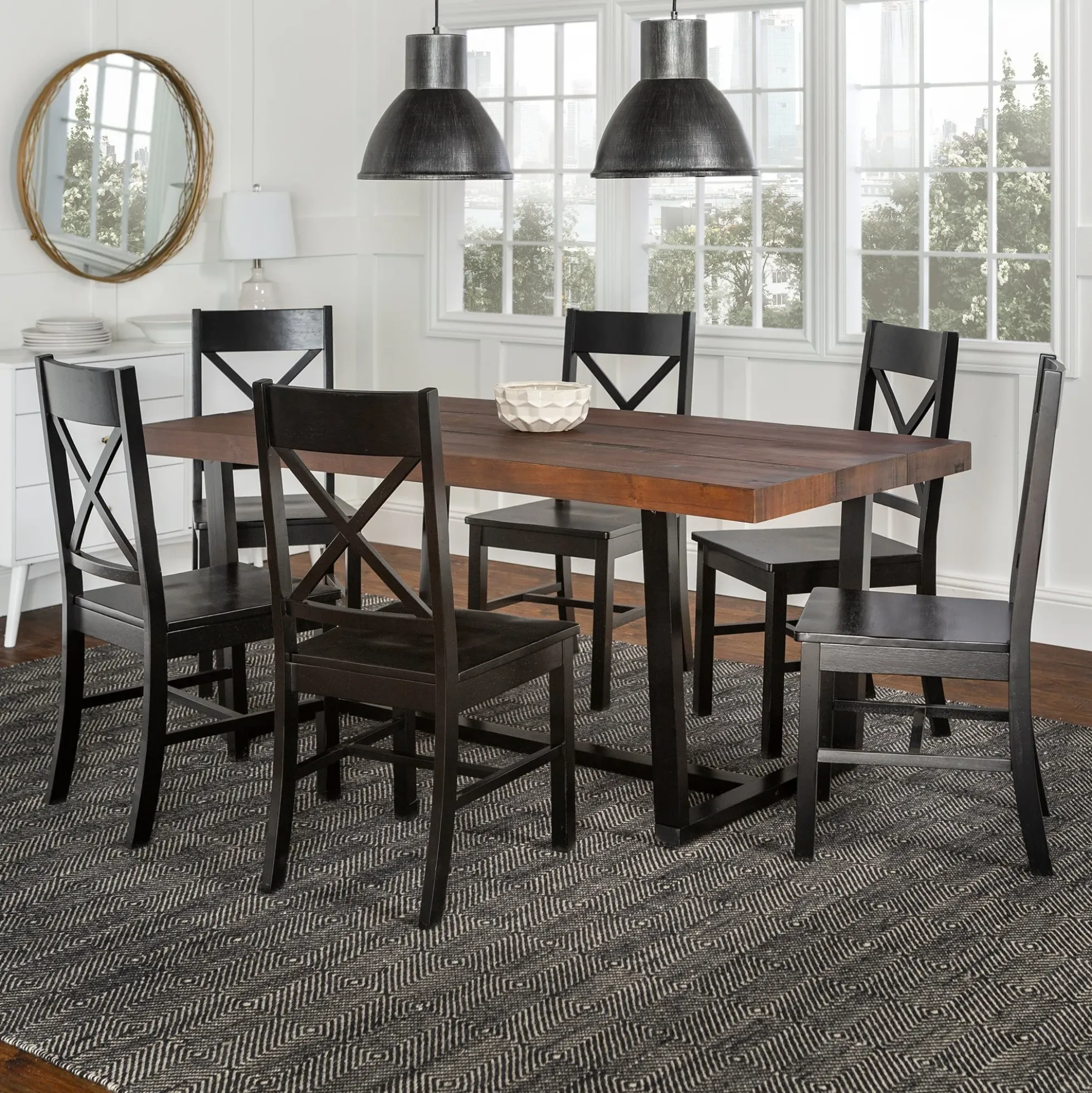 Farmhouse 7-Piece Meridian Dining Set