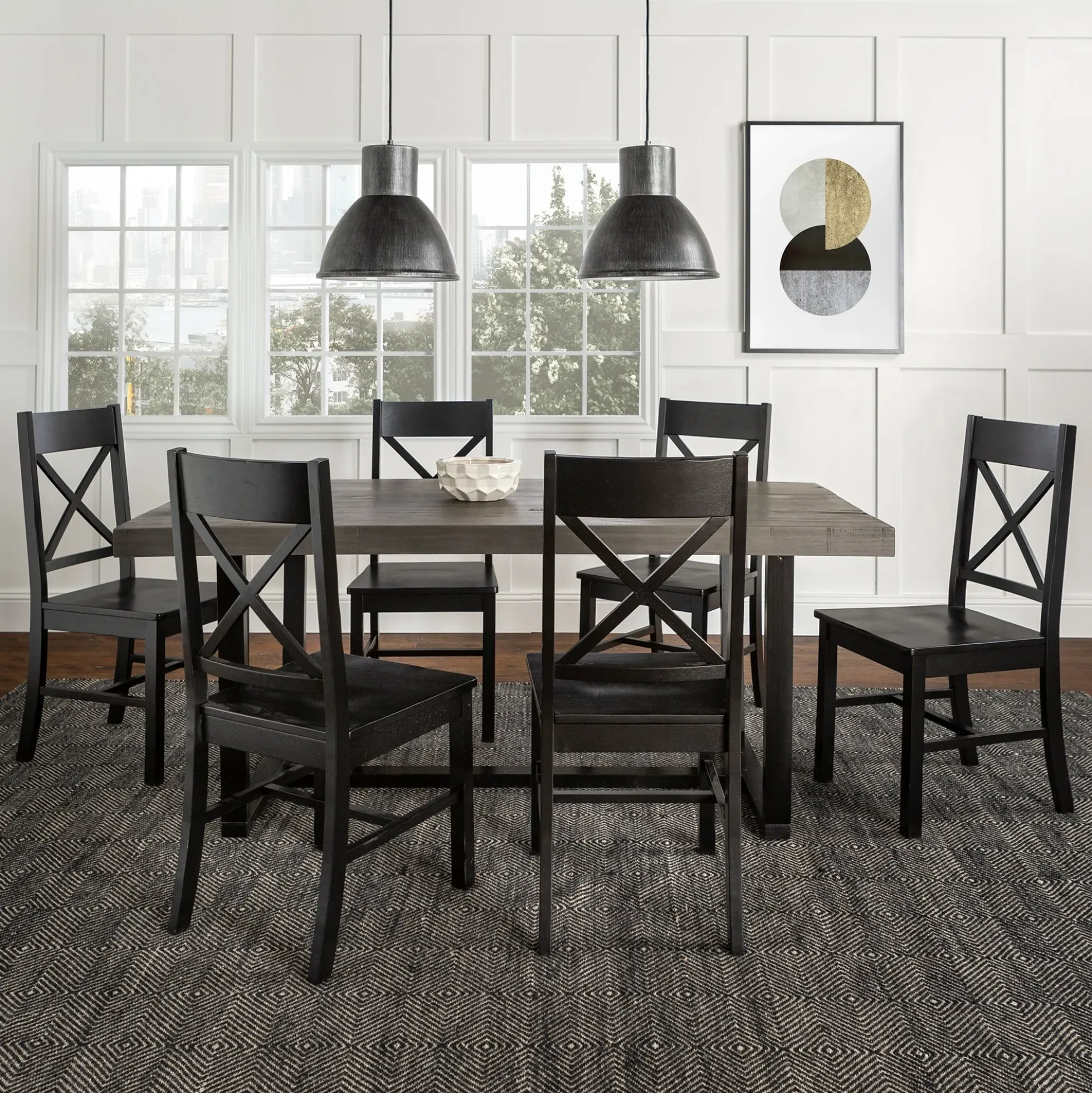 Farmhouse 7-Piece Meridian Dining Set