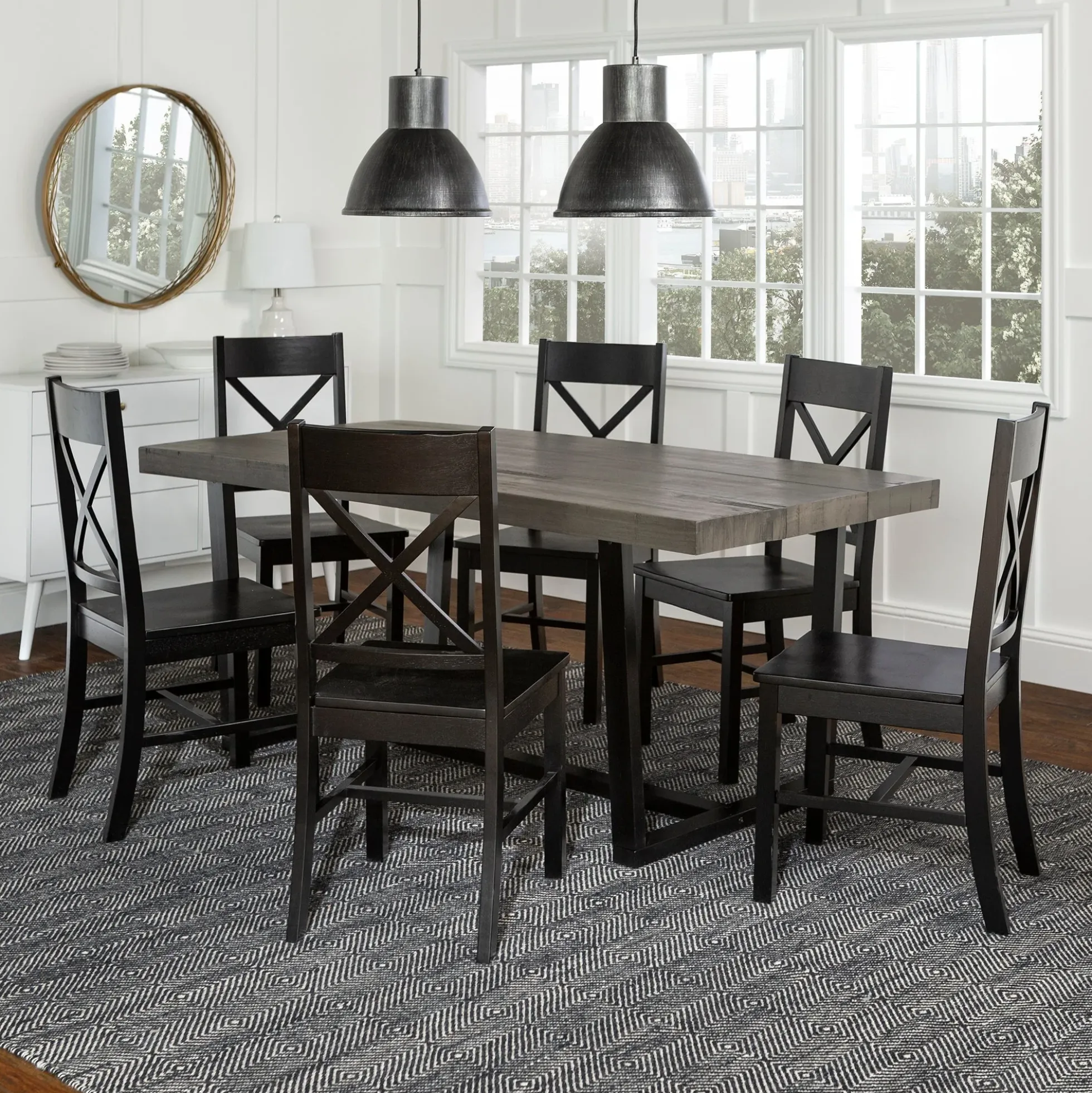 Farmhouse 7-Piece Meridian Dining Set