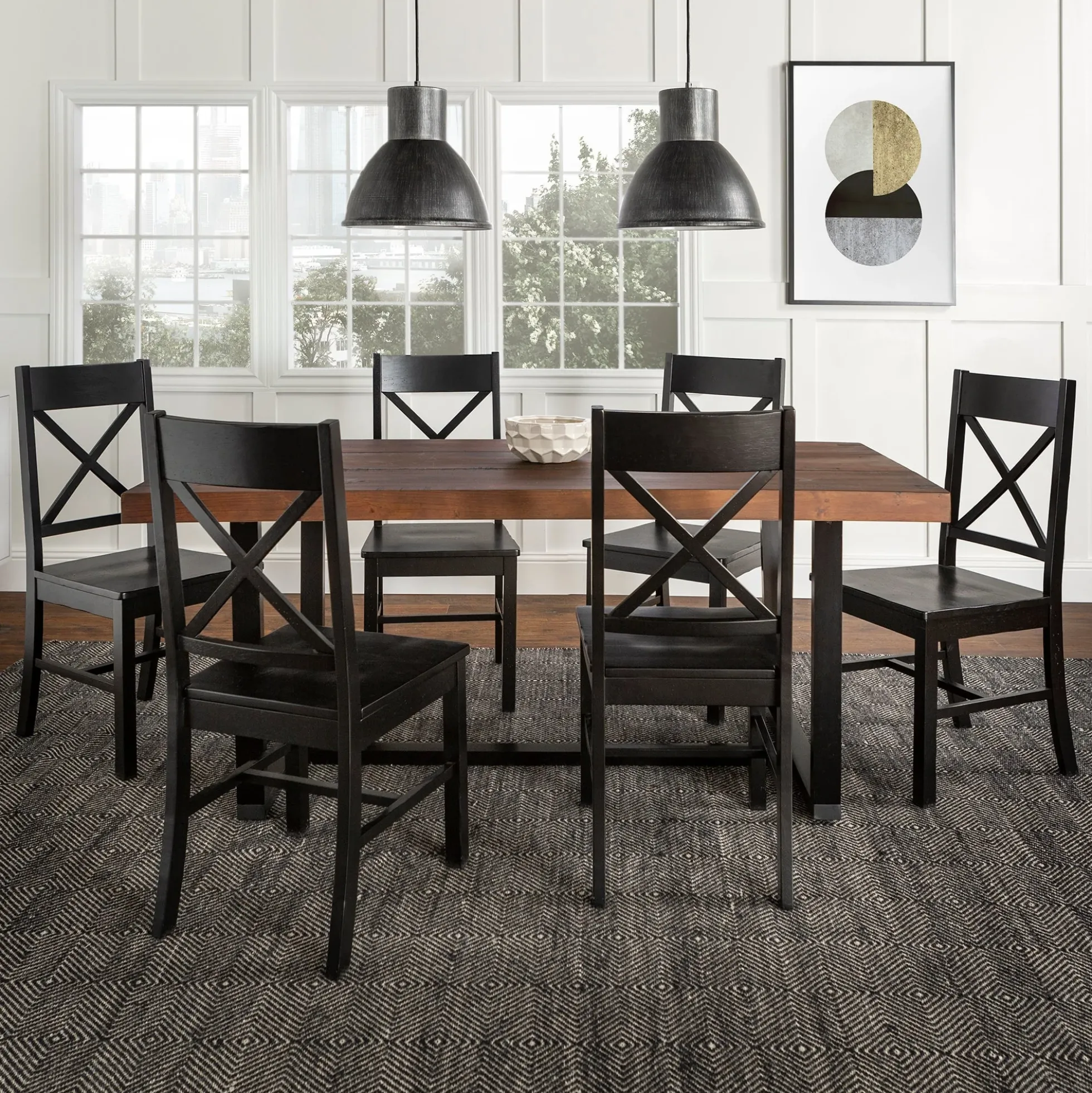 Farmhouse 7-Piece Meridian Dining Set