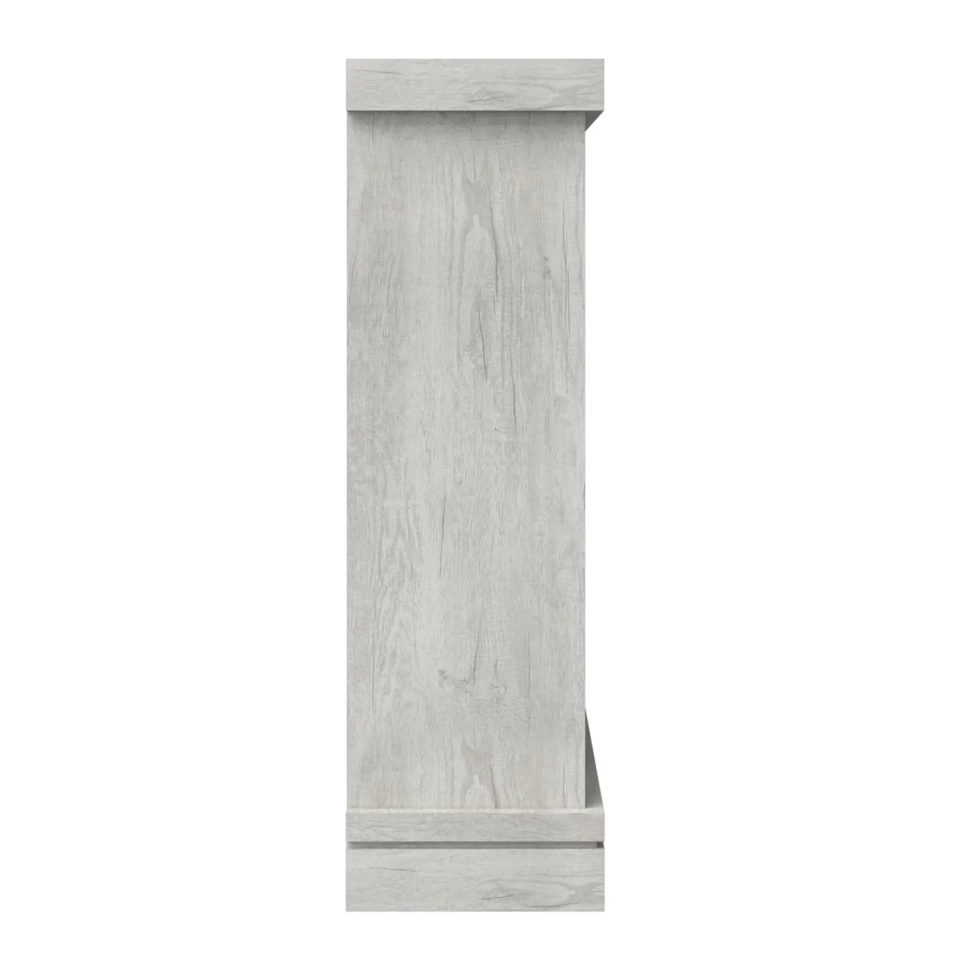 Farmhouse Shiplap Wall Mantel with Electric Fireplace