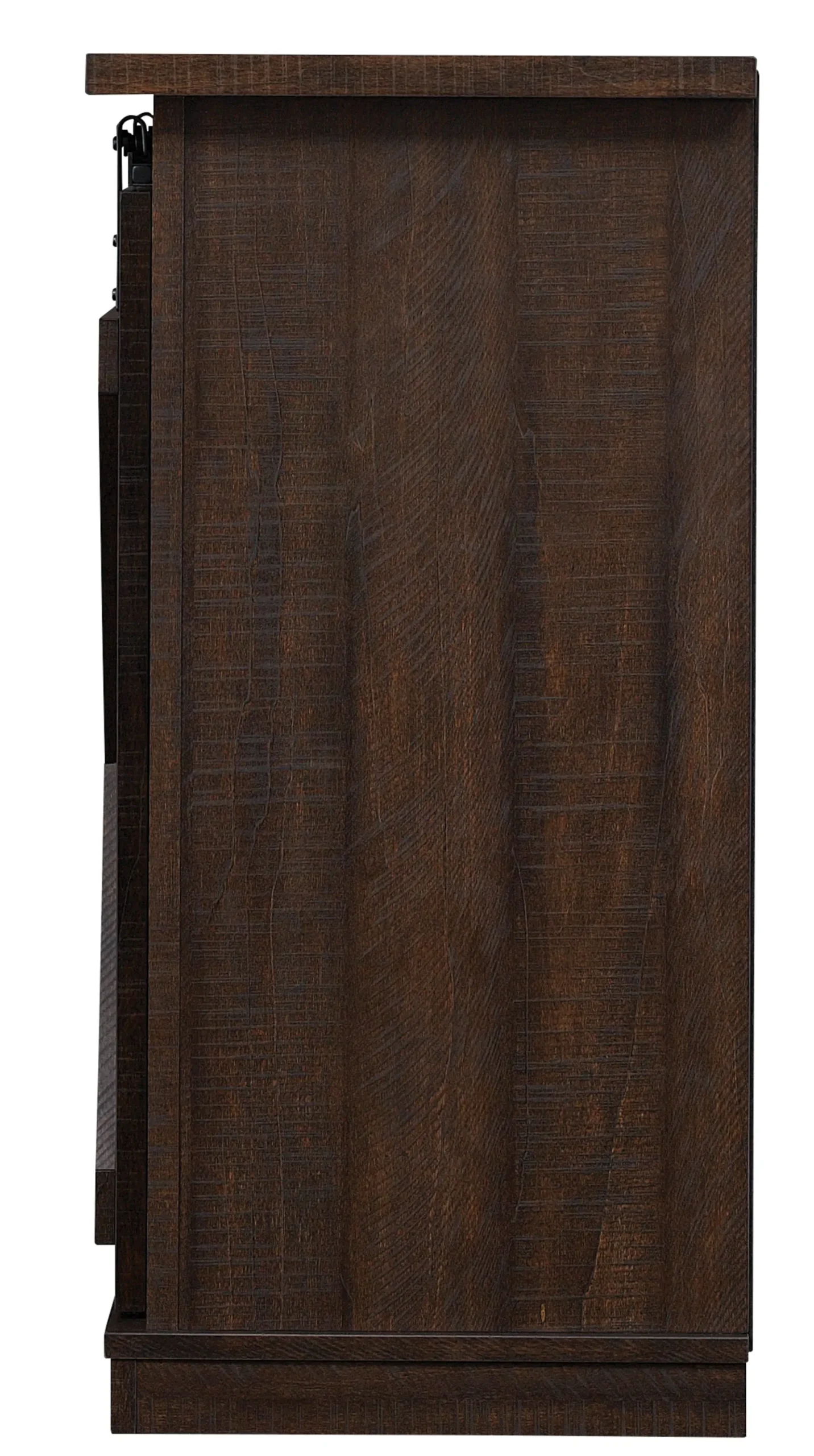 Farmhouse Sliding Barn Doors Cottonwood 54' TV Stand Media Console
