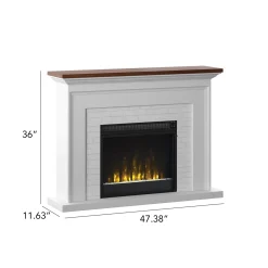 Farmhouse Wall Mantel with 23