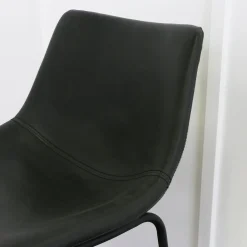 Faux Leather 2-Piece Bar Stools