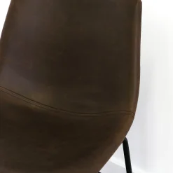 Faux Leather 2-Piece Bar Stools