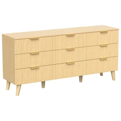 Fluted 9 Drawer 63