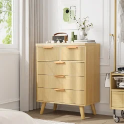 Fluted 5 Drawer 26
