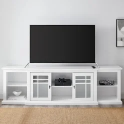Hattie Glass-Door TV Stand
