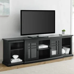 Hattie Glass-Door TV Stand