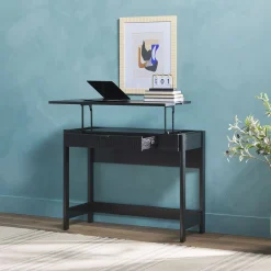 Holmes Modern Scandinavian Reeded Writing Standing Desk