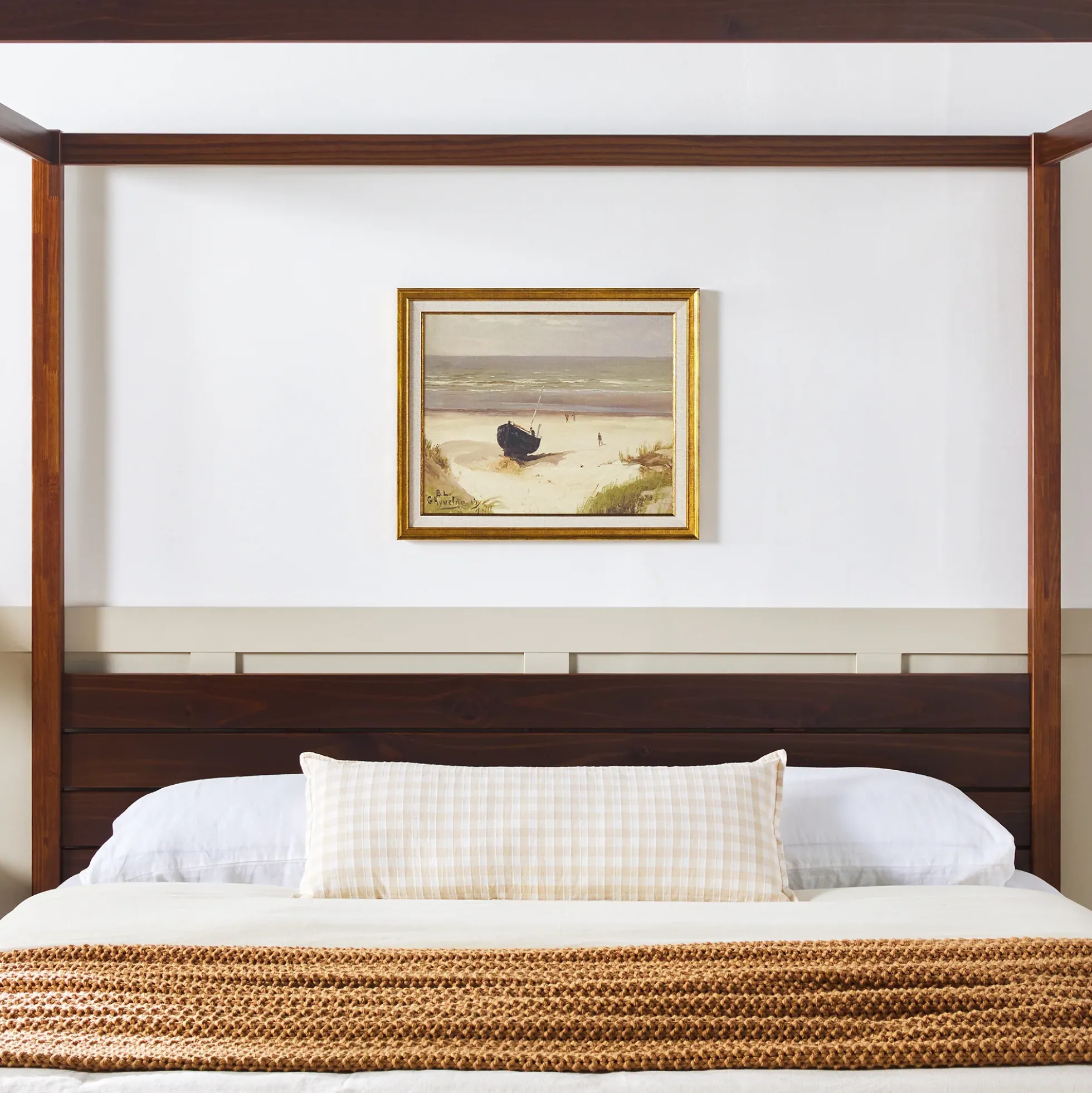 Isla Solid Wood Canopy Bedframe Collection