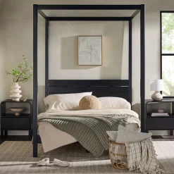 Isla Solid Wood Canopy Bedframe Collection