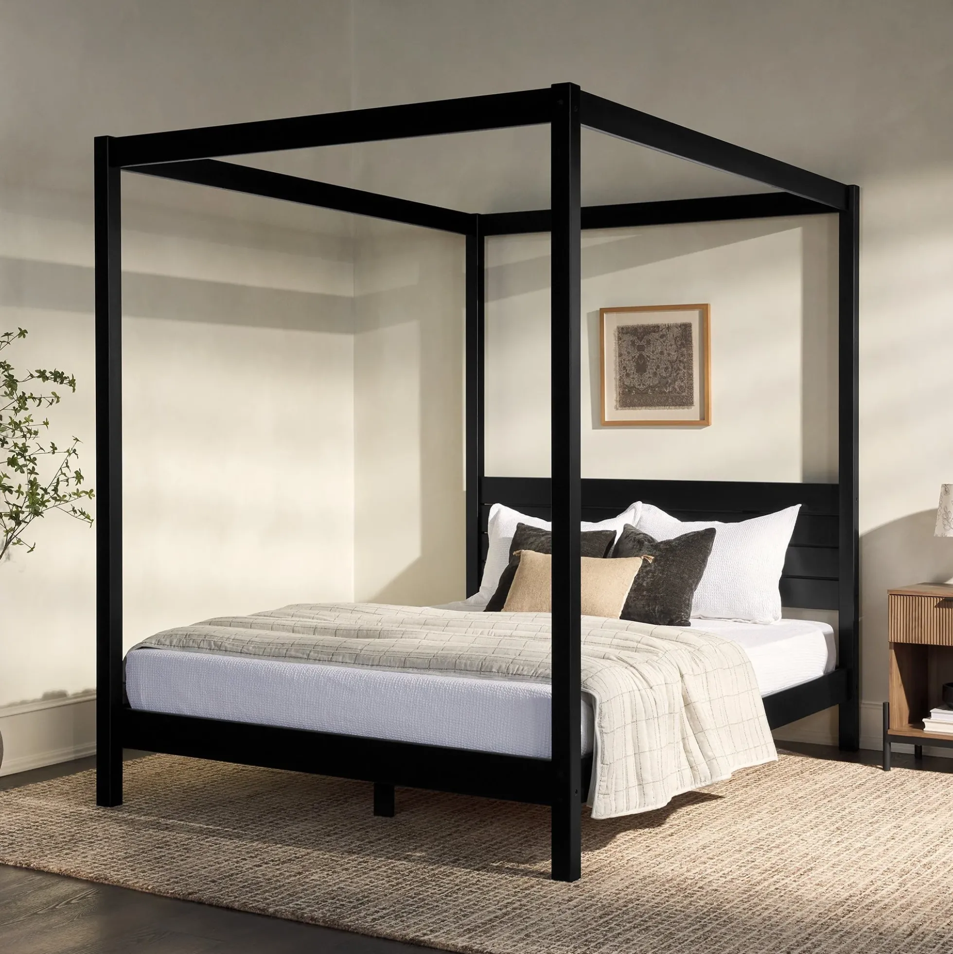 Isla Solid Wood Canopy Bedframe Collection