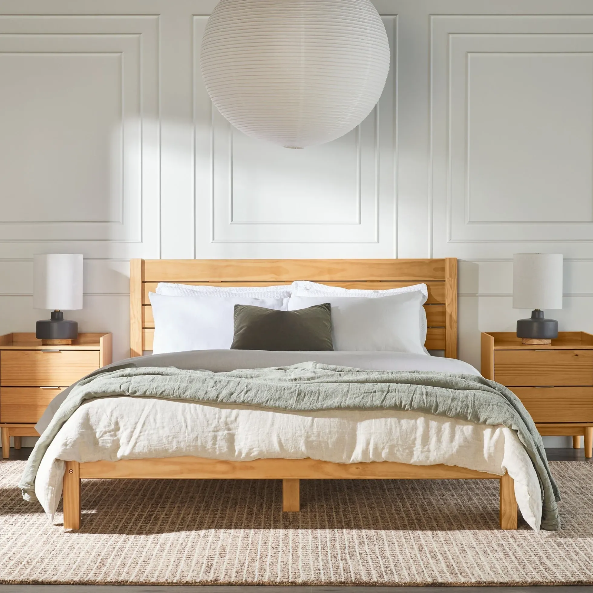 Isla Solid Wood Canopy Bedframe Collection