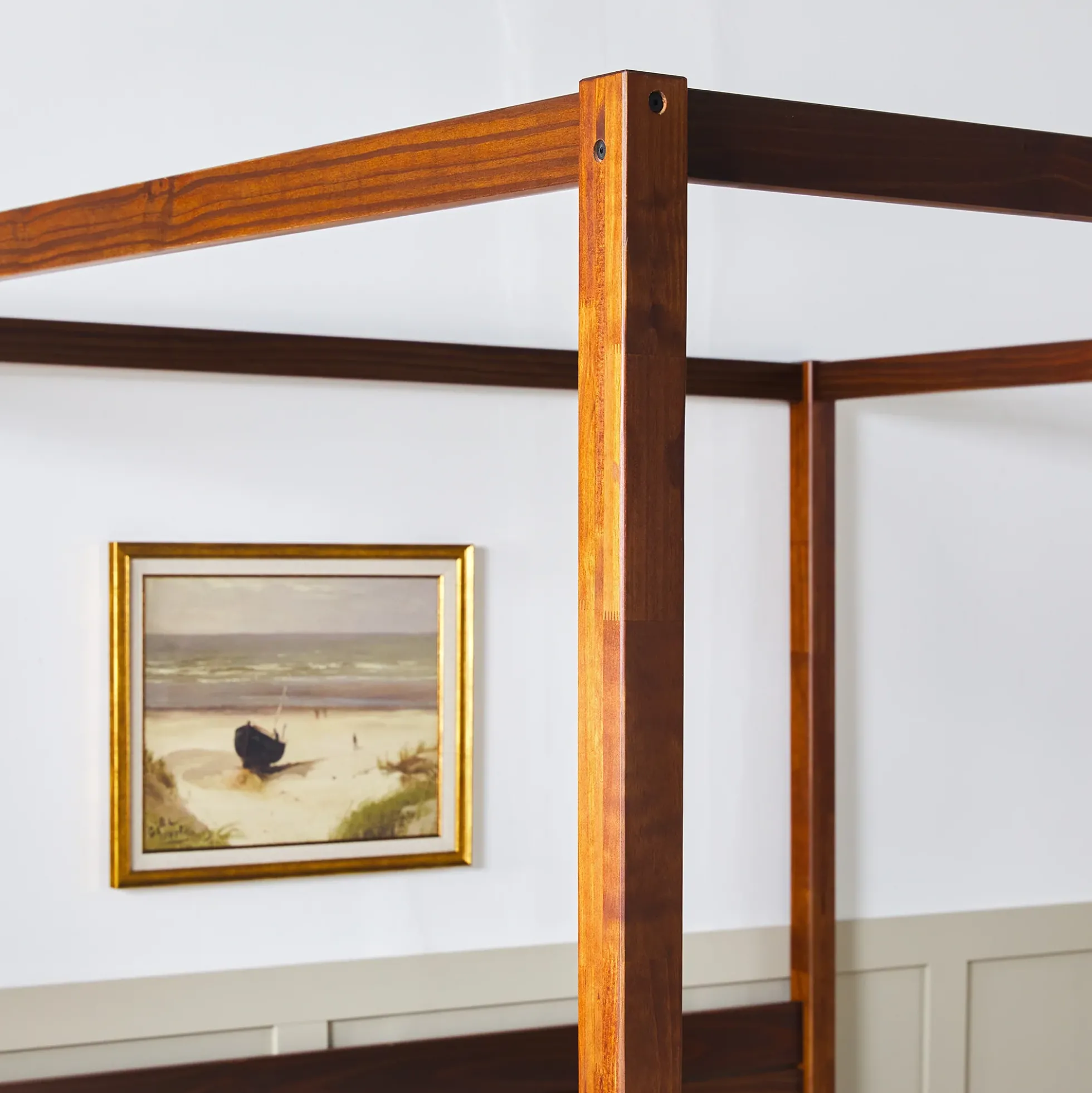 Isla Solid Wood Canopy Bedframe Collection