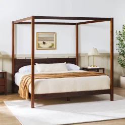 Isla Solid Wood Canopy Bedframe Collection