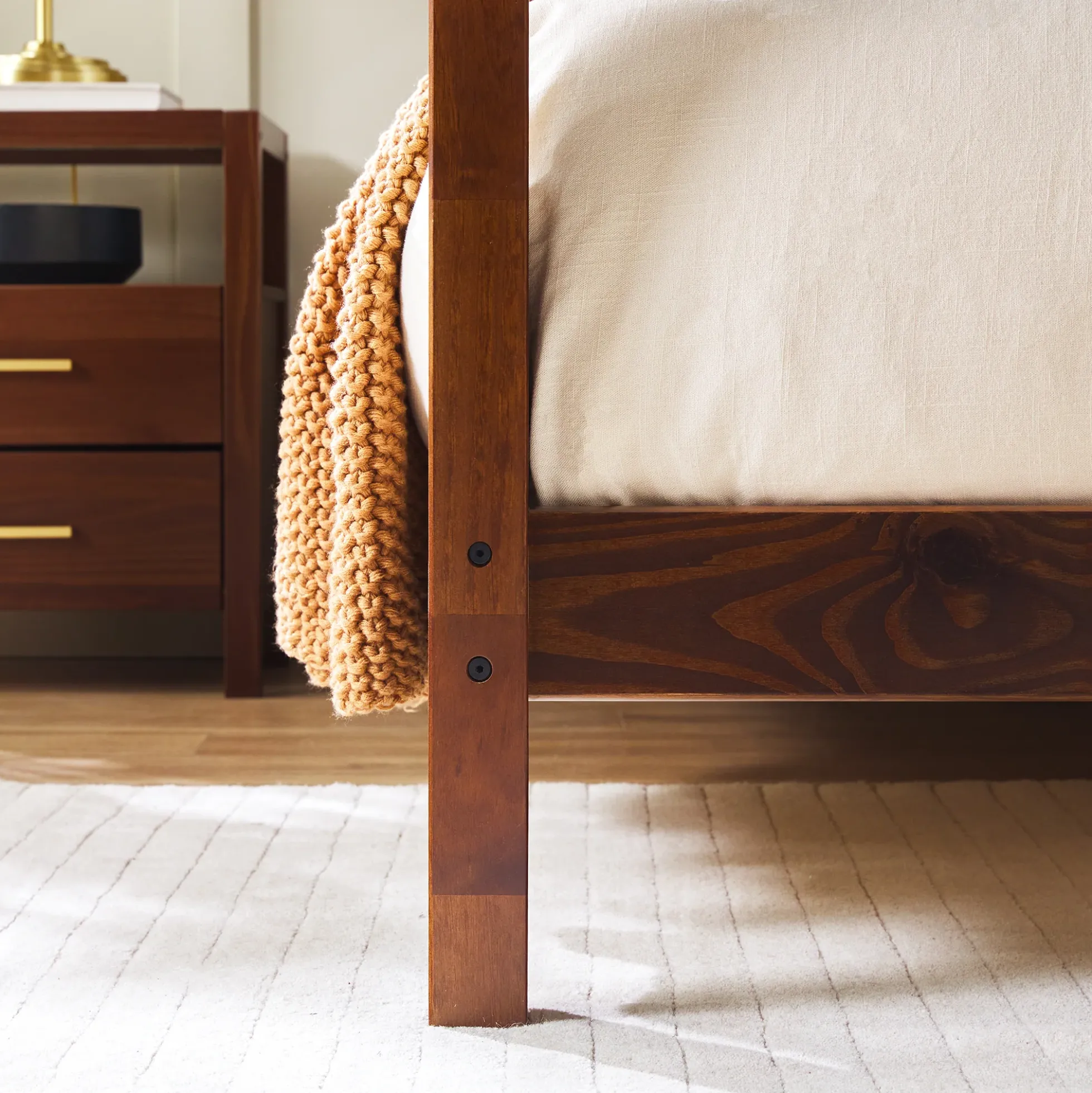Isla Solid Wood Canopy Bedframe Collection