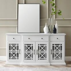 Landon Fretwork Buffet Sideboard & TV Stand