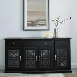 Landon Fretwork Buffet Sideboard & TV Stand