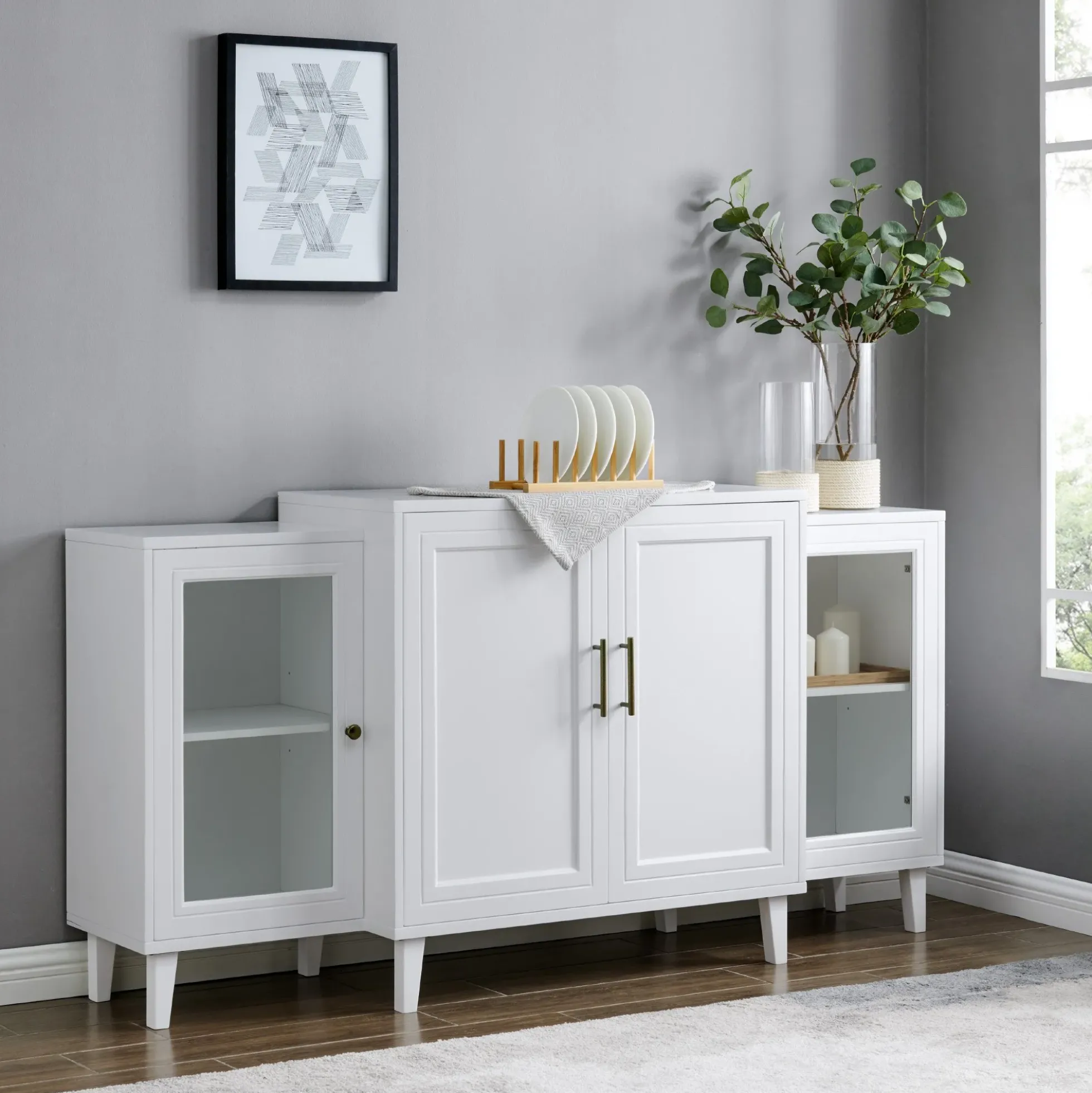 Laurel Modern Buffet Sideboard & TV Stand
